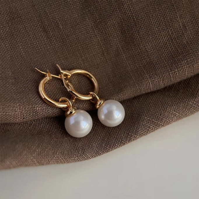 Pearl drop naušnice