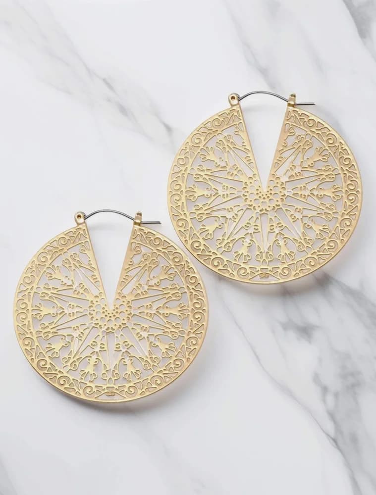 Naušnice Golden Lace – fotografija 1 od 3