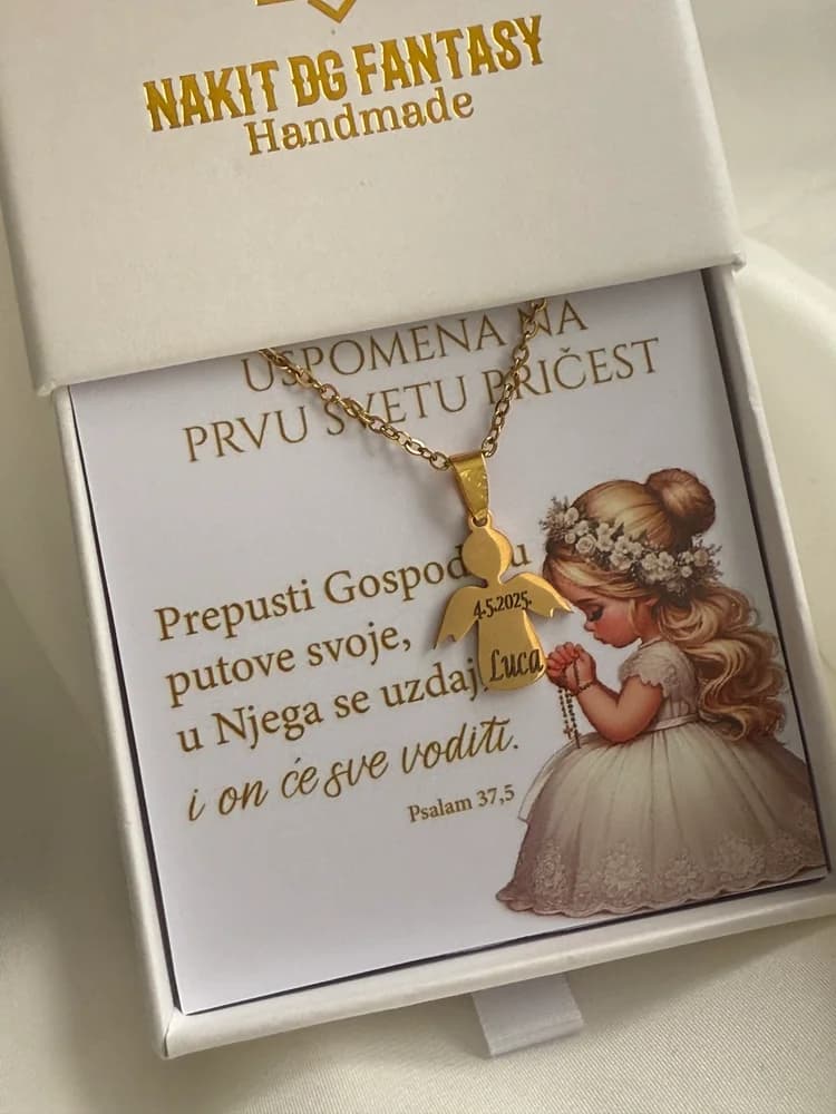 Ogrlica Krila Ljubavi – fotografija 1 od 4